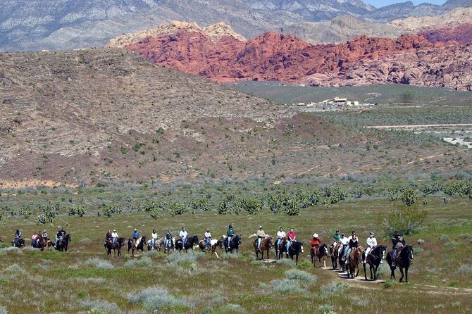 Red Rock Canyon Sunset Horseback Ride and Barbeque Dinner - Red Rock Canyon on horseback