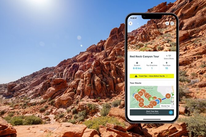 Red Rock Canyon Tour Self-Guided Drive Experience - Key points to know before you go