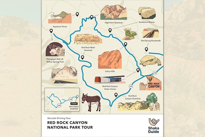 Red Rock Canyon Tour Self-Guided Drive Experience - Start at the Visitor Center, where the practical details matter