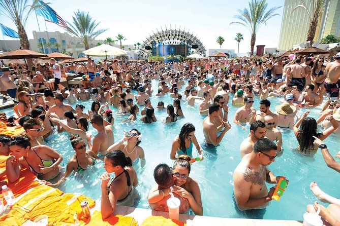 Rockstar Pool Party Crawl w/ VIP Entry & Party Bus Ride - Meeting at Daylight Beach Club around noon