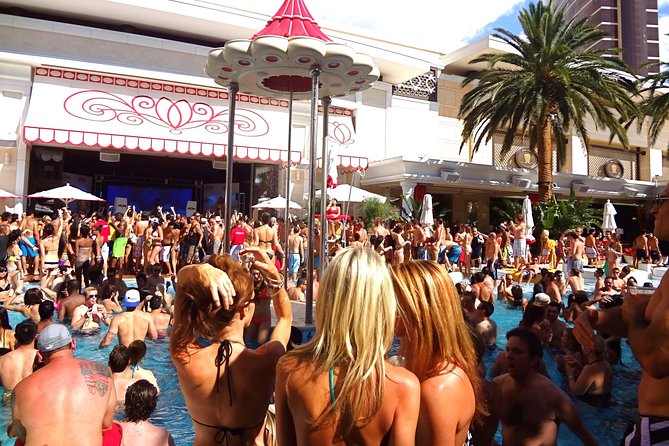 Rockstar Pool Party Crawl w/ VIP Entry & Party Bus Ride - Who should book this Las Vegas pool-party crawl