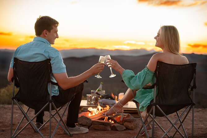 Romantic Picnic Date Night in the Las Vegas Mountains - The Tacoma ride and the mountain reveal