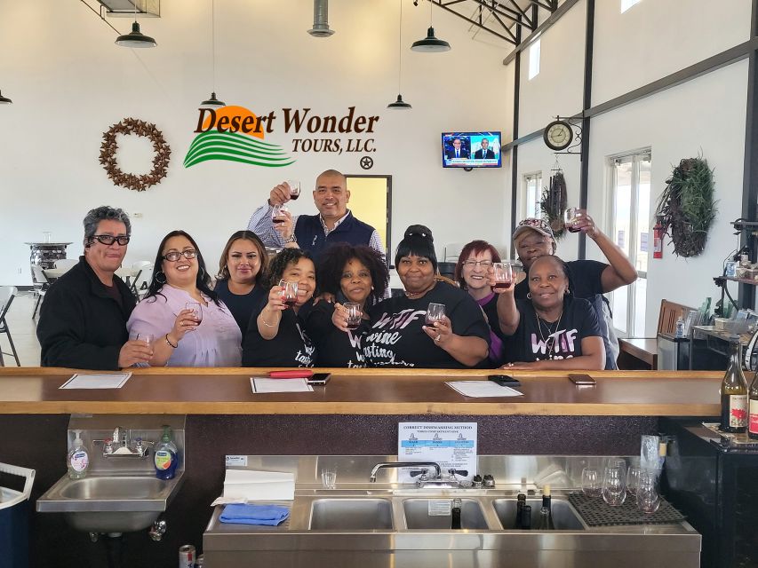 Scenic Desert Wine, Distillery Tastings/Brewery/RT66 & Lunch - The two-hour ride from Las Vegas