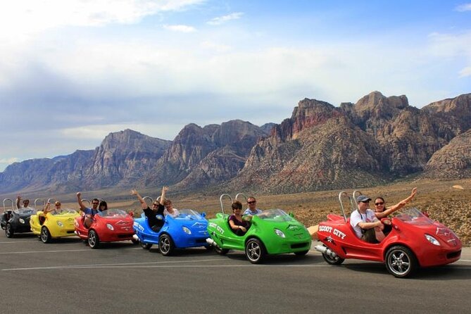 Scooter Car Tour of Red Rock Canyon with Transport from Las Vegas - The 13-mile Red Rock Scenic Loop