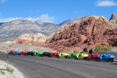 Scooter Car Tour of Red Rock Canyon with Transport from Las Vegas