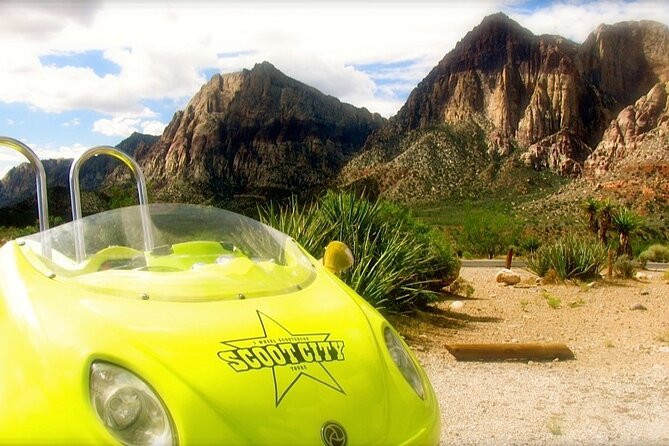 Scooter Car Tour of Red Rock Canyon with Transport from Las Vegas - The visitor center and the human story of the desert