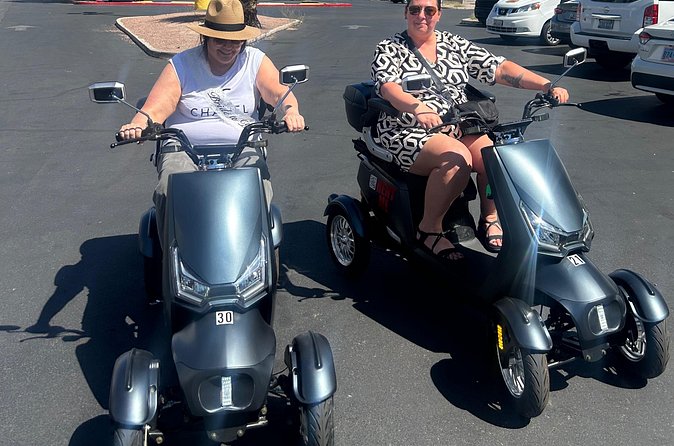 Scooter Tour of the Las Vegas Strip - The Sphere is a striking modern stop