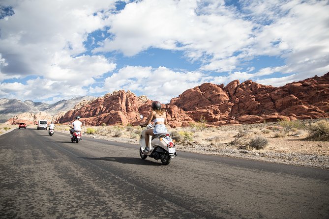 Scooter Tours of Red Rock Canyon - Riding the 13-mile scenic loop