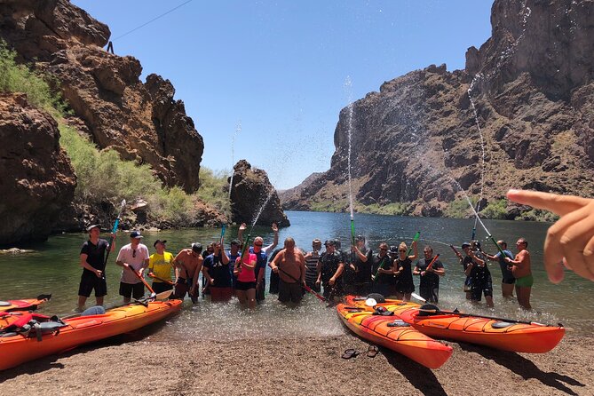 Self‑Drive Emerald Cave Kayak Tour in Black Canyon - Paddling upstream through Black Canyon