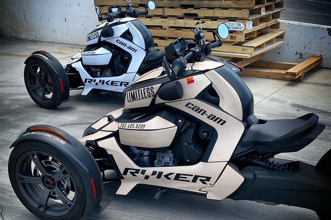 Self-Guided Las Vegas Trike tour on a CanAm Trike - Red Rock Canyon and the open road