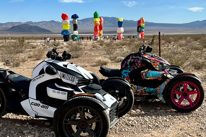 Self-Guided Las Vegas Trike tour on a CanAm Trike - The equipment that makes self-guiding easier
