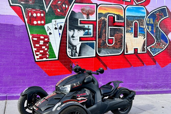 Self-Guided Las Vegas Trike tour on a CanAm Trike - Choosing a two-hour route from Las Vegas