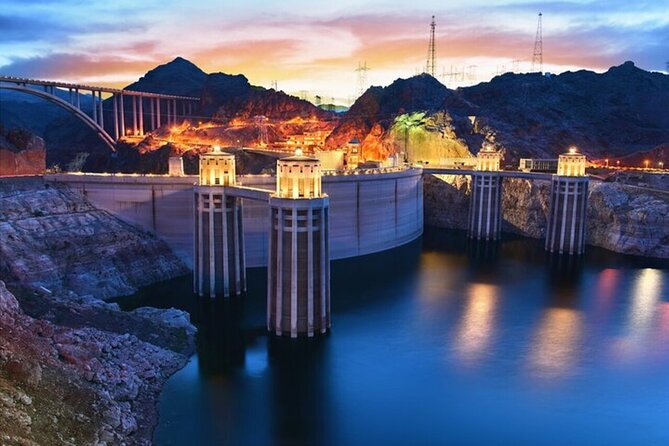 Small Group Hoover Dam Bridge Walk + Red Rock Canyon Combo Tour - Boulder City breaks up the sightseeing