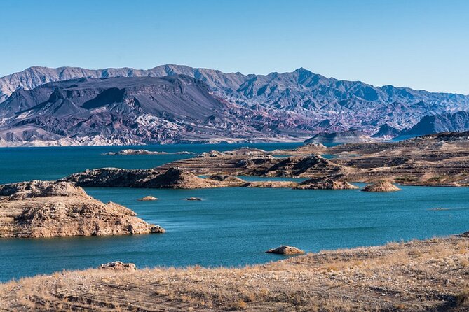 Small Group Max 12 Hoover Dam, 7 Magic Mt. Half Day Express Tour - Hoover Dam from the top