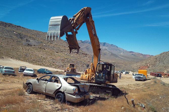 Smash and Grab at Adrenaline Mountain - What the Experience Does Not Include