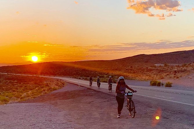 Sunrise Red Rock Canyon Self-Guided Electric Bike Tour with Hotel Pick-up - Hotel pickup and the four-hour schedule