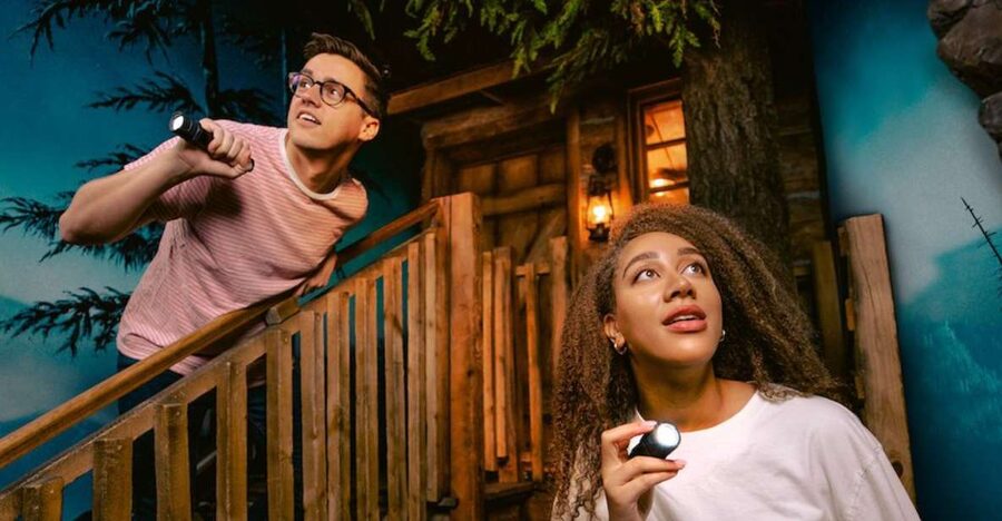 The Escape Game at The Forum Shops in Las Vegas - Choosing your mission at The Forum Shops