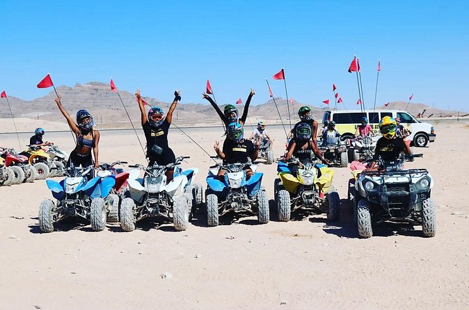 Thrilling 1 Hour ATV Excursion at Nellis Sand Dunes in Las Vegas - What the included gear adds to the $99 price
