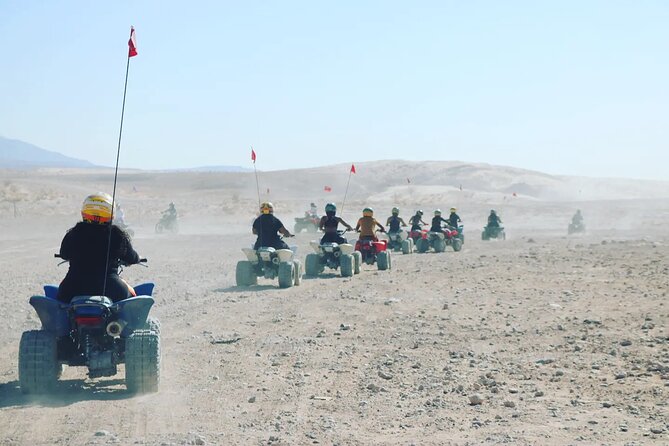 Thrilling 1 Hour ATV Excursion at Nellis Sand Dunes in Las Vegas - Getting ready before the engines start