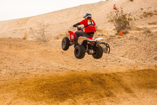 Thrilling 2-Hour ATV Off-Road Adventure In The Nellis Dunes - Getting comfortable before the engine starts