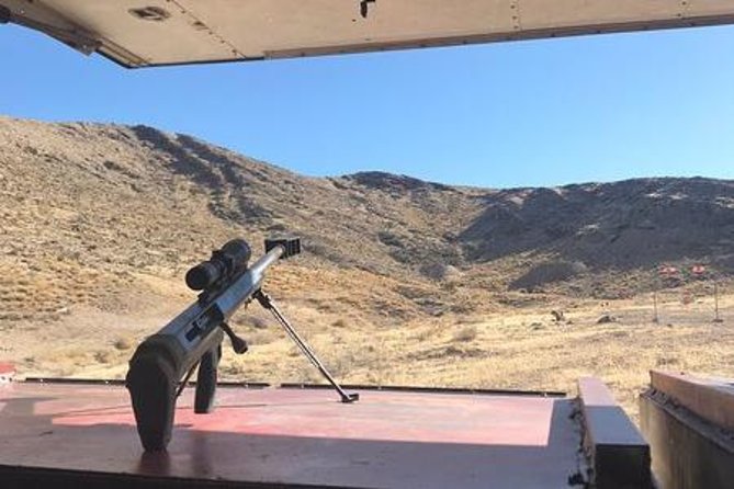 Ultimate Outdoor Shooting Experience in Las Vegas - Shooting steel at up to 200 yards