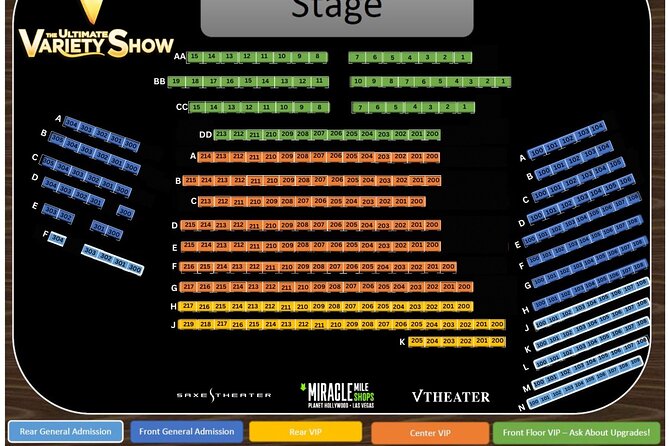 V - The Ultimate Variety Show at Planet Hollywood Resort and Casino - Who will enjoy V most