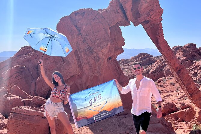 Valley of Fire and Red Rock Canyon Day Tour from Las Vegas - Four hours at Elephant Rock, Cabins, and Rainbow Vista