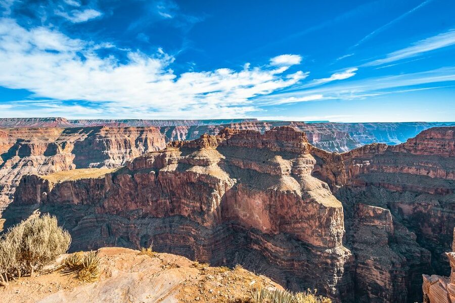 Vegas: Grand Canyon, Hoover Dam, Lunch/Skywalk Options, WiFi - Guano Point delivers the widest views