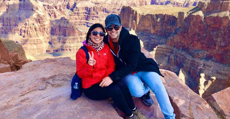 Vegas: Grand Canyon, Hoover Dam, Skywalk Option, & Two Meals - Hoover Dam and the bypass bridge photo stop