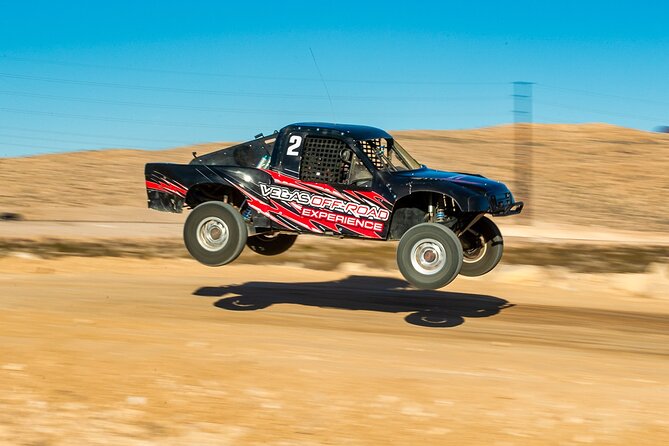 Vegas Off-Road Baja Race Truck Experience - The Dirt Course and Its Three Jumps