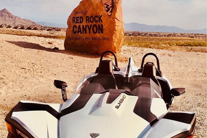 Vegas Strip and Red Rock Canyon Guided Trike or Slingshot Tour - Weather, clothing, helmets, and desert comfort