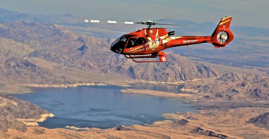 Vegas: VIP West Rim Helicopter Tour + Skywalk Option - The 35-minute flight over Hoover Dam and Lake Mead