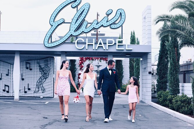 Wedding Renewal Experience in Las Vegas at Elvis Chapel - Arriving at 1320 S Casino Center Boulevard