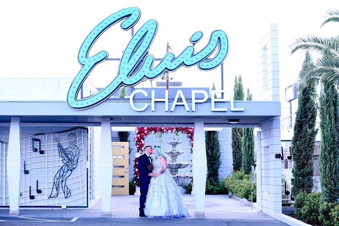 Wedding Renewal Experience in Las Vegas at Elvis Chapel - The chapel ceremony and special Elvis vows
