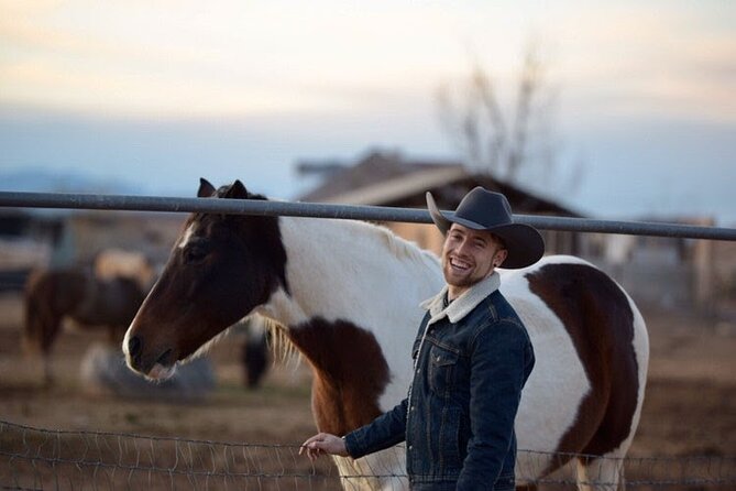 Wild West Sunset Horseback Ride with Dinner from Las Vegas - A quiet 75 to 90 minutes on horseback
