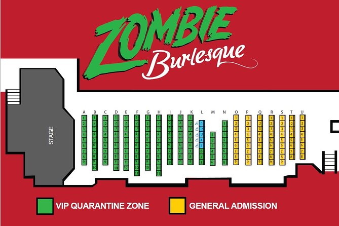 Zombie Burlesque at Planet Hollywood Resort and Casino - Seating: Is VIP Worth the Extra Cost?